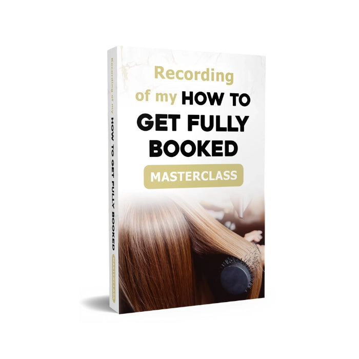 Recording Of My "How To Get Fully Booked" Masterclass